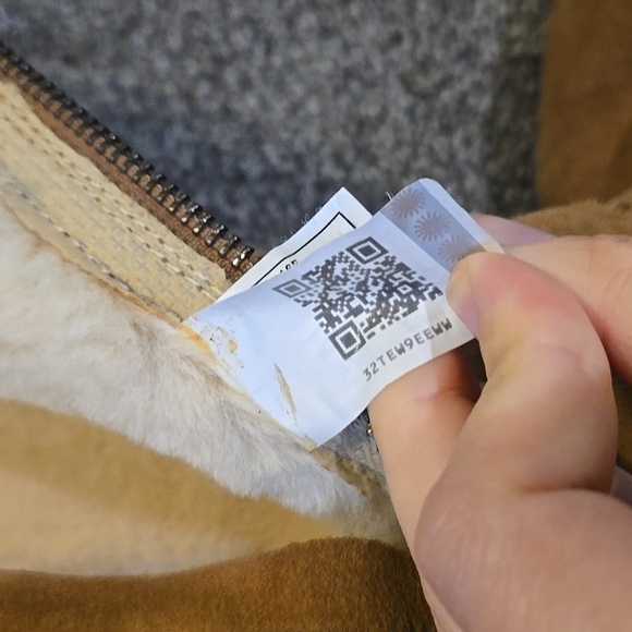 Ugg Australia Women Brown Suede Tall Boots Riding Sheepskin Shoes Sz 8 - Picture 12 of 13